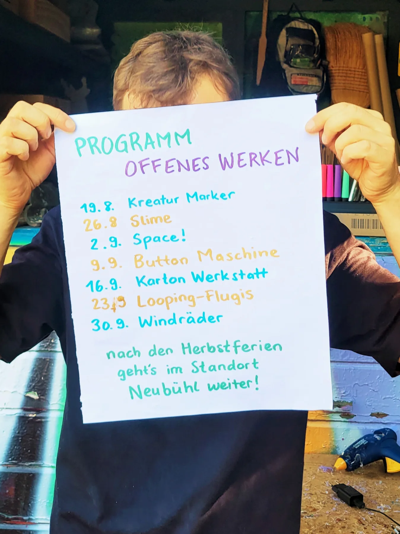 Programm offenes Werken